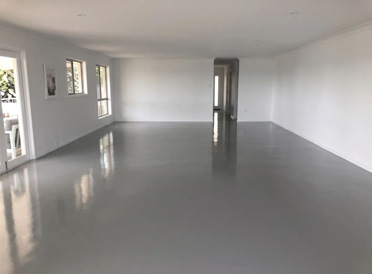 Seamless resin floor Zimbabwe — continuous jointless interior floor finish